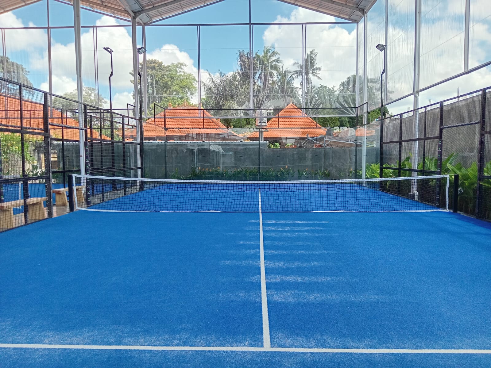 Ubud Padel Bali Court in Ubud Bali Monkey Padel Bali Ubud